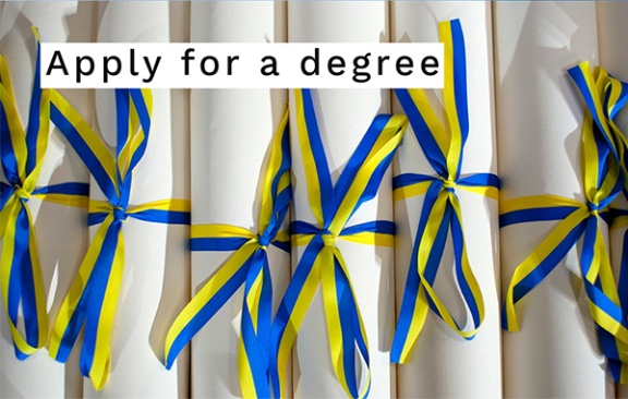 Apply for a degree