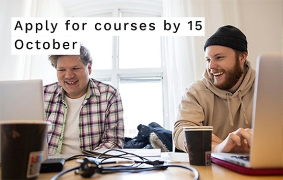 Apply for courses next semester