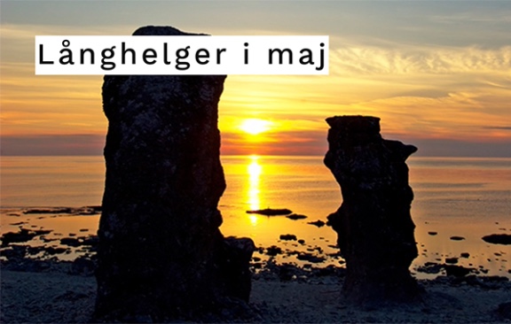 Långhelger i maj